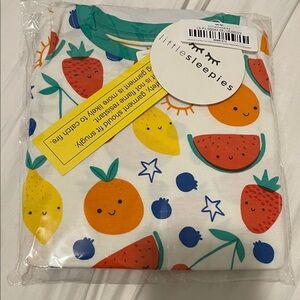 Little Sleepies Colorful Fruit Pajama Set